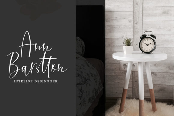 Distoria Script Font - Preview 4