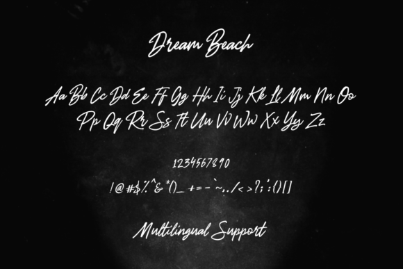 Dream Beach Font - Preview 4