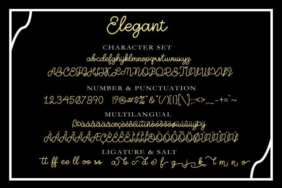 Elegant Font - Preview 5