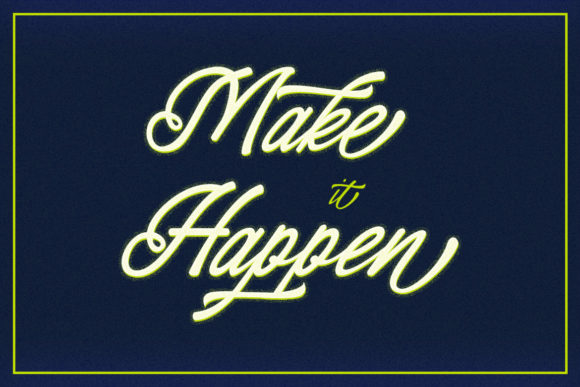 England Script Font - Preview 2