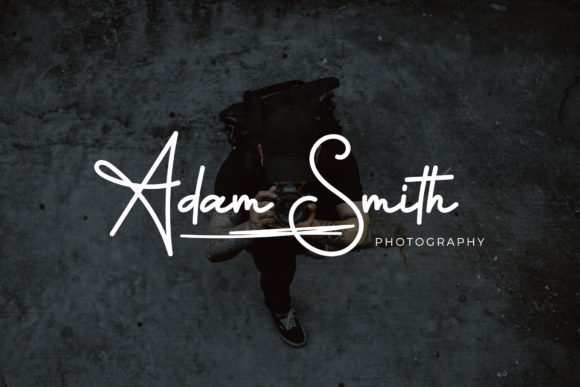 Felicia Signature Font PNG with transparent background - Preview 1