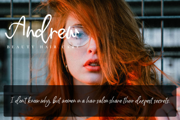 Flaming Carrot Font - Preview 1