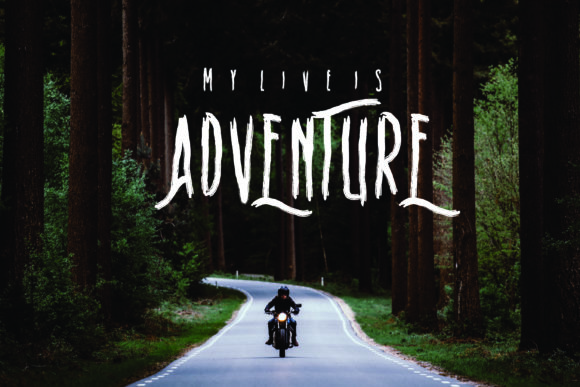 Flat Tracker Font - Preview 2