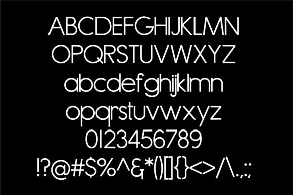 Fluential Font - Preview 4