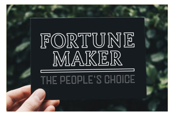 Fortune Maker Font - Preview 4