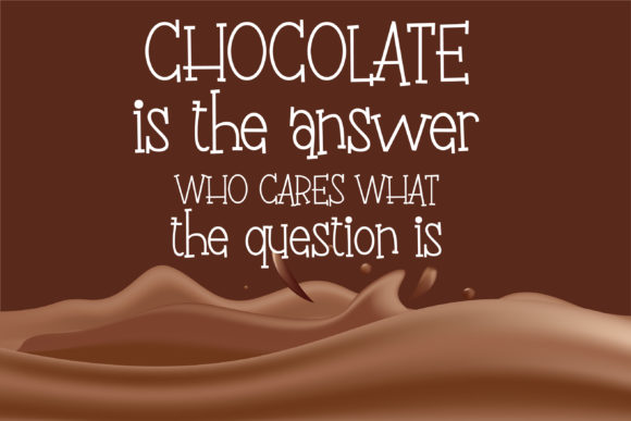 Fudgie Sticks Font - Preview 1