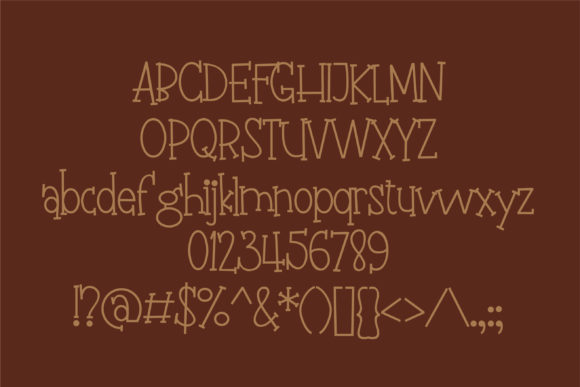 Fudgie Sticks Font - Preview 3