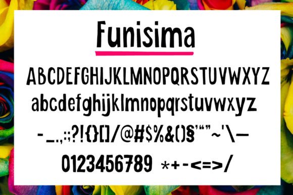 Funisima Font - Preview 4
