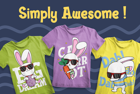 Funkie Bunny Font - Preview 3