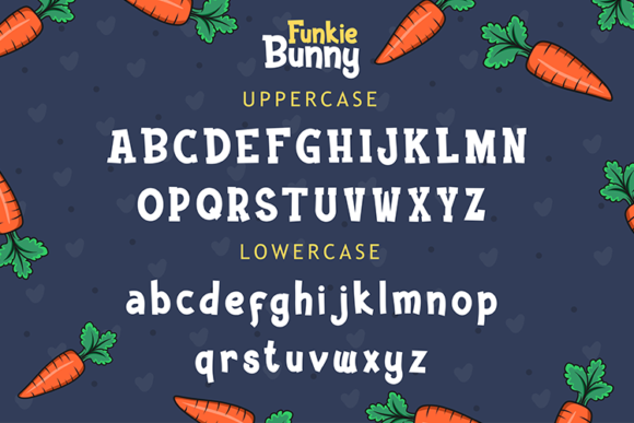 Funkie Bunny Font - Preview 5
