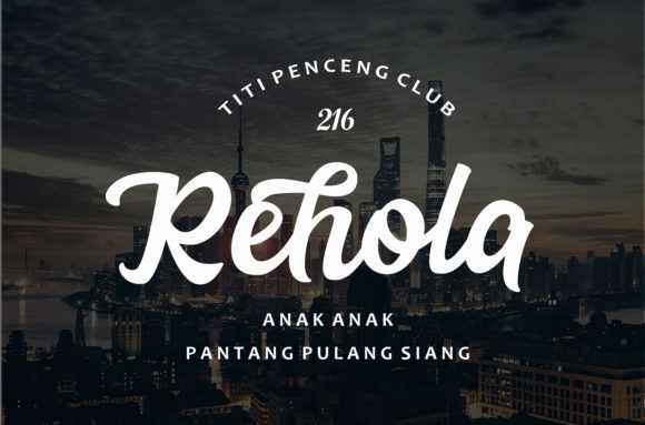 Gadhen Script Font - Preview 4