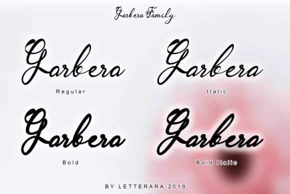 Garbera Family Font - Preview 4