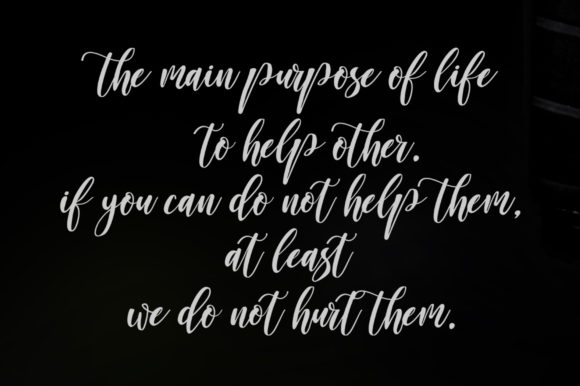 Georgina Script Font - Preview 6