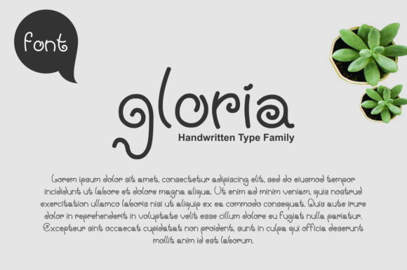 Gloria Font - Preview 4