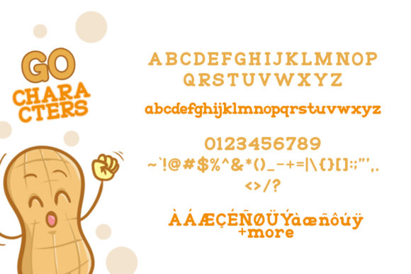 Go Peanut Font - Preview 5