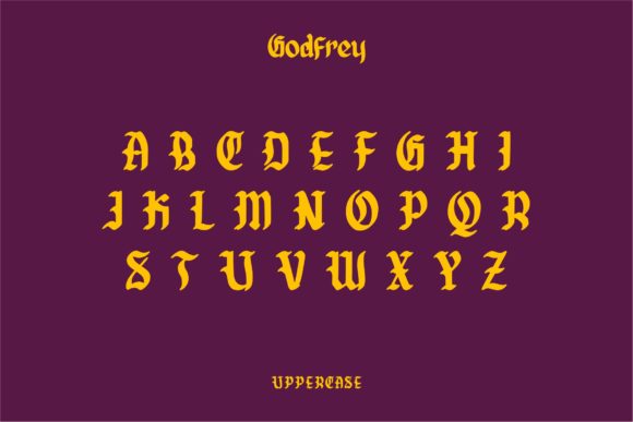 Godfrey Font PNG with transparent background - Preview 2
