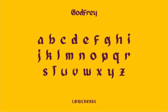 Godfrey Font PNG with transparent background - Preview 3