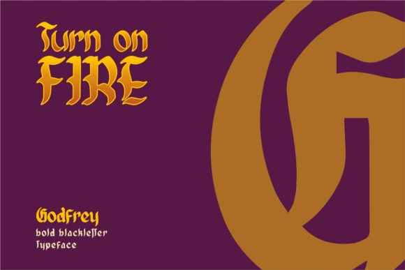 Godfrey Font PNG with transparent background - Preview 4