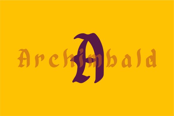 Godfrey Font PNG with transparent background - Preview 5