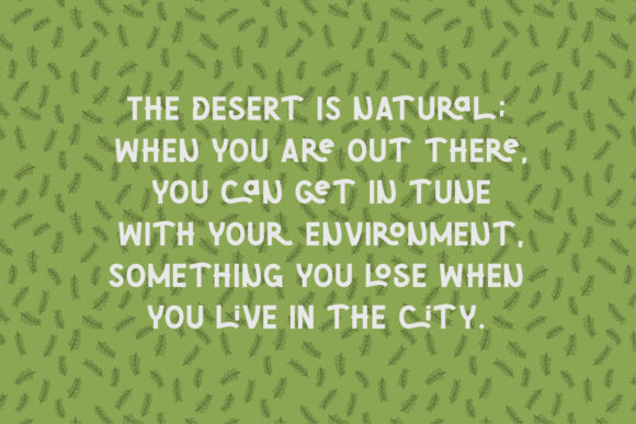 Green Font - Preview 2