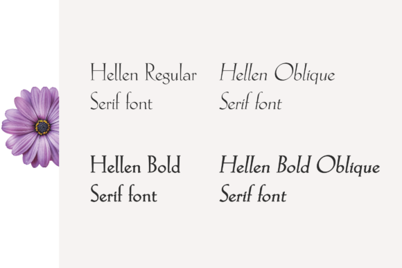 Hellen Font - Preview 1