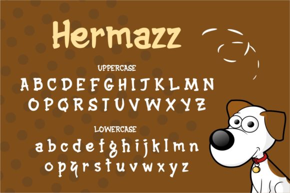Hermazz Font PNG with transparent background - Preview 1