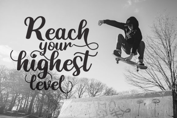 Highest Script Font PNG with transparent background - Preview 5