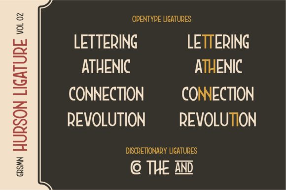 Hurson Font - Preview 4