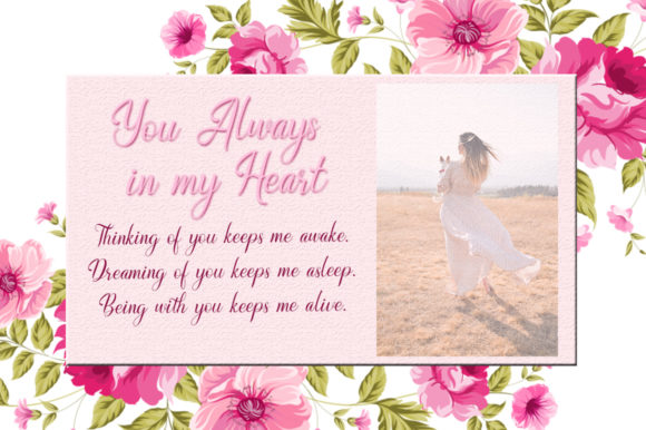 Jesintha Font PNG with transparent background - Preview 5