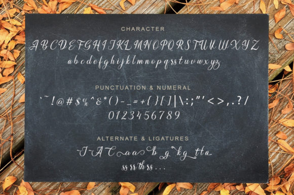 Jesintha Font PNG with transparent background - Preview 6