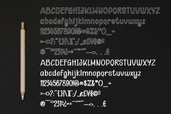 Kids Knowledge Family Font PNG with transparent background - Preview 1