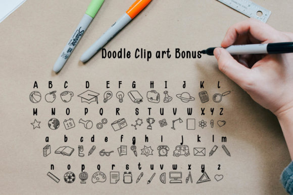 Kids Knowledge Family Font font preview - 4