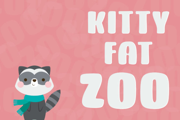 Kitty Fat Font - Preview 2