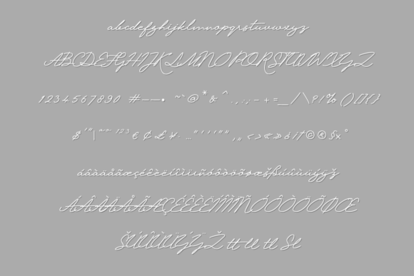 Krakatau Font PNG with transparent background - Preview 4