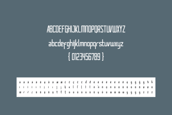 Lacturism Font font preview - 2