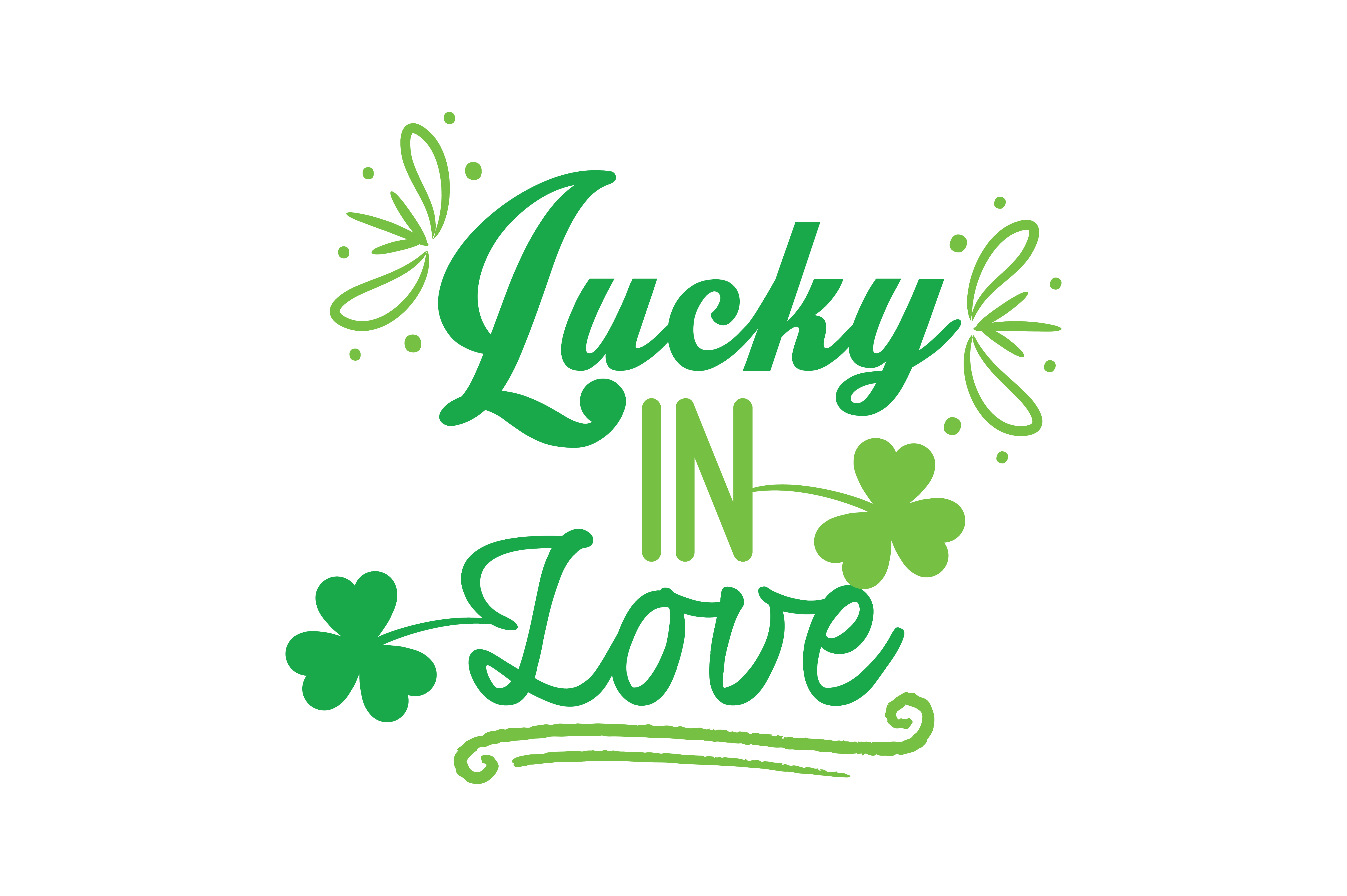 Lucky in Love Graphic by TheLucky · Creative Fabrica