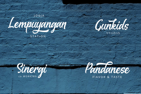 Melantune Font PNG with transparent background - Preview 4