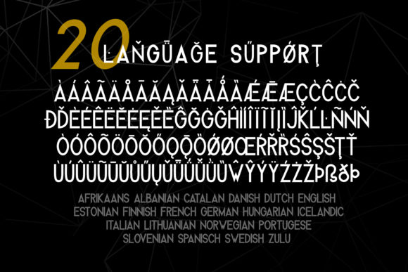 Melvick Family Font PNG with transparent background - Preview 4