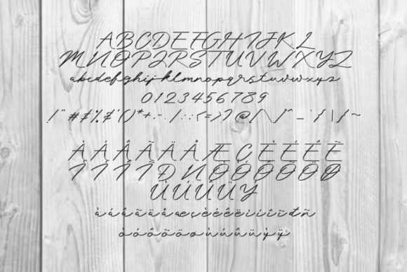Mengkengs Font PNG with transparent background - Preview 4