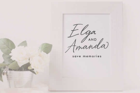 Merrxi Script Font PNG with transparent background - Preview 2