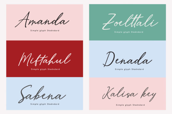 Merrxi Script Font PNG with transparent background - Preview 3