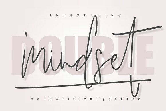 Mindset Duo Font PNG with transparent background - Preview 5