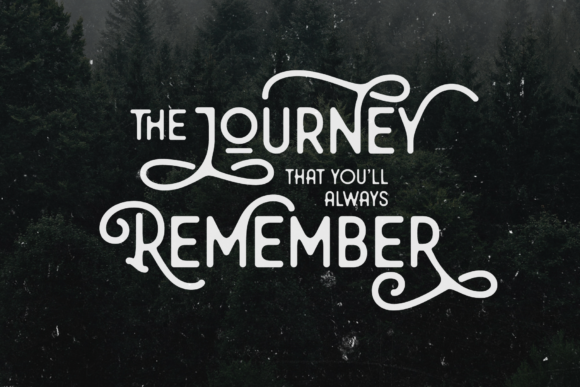 Mirandah Family Font PNG with transparent background - Preview 2