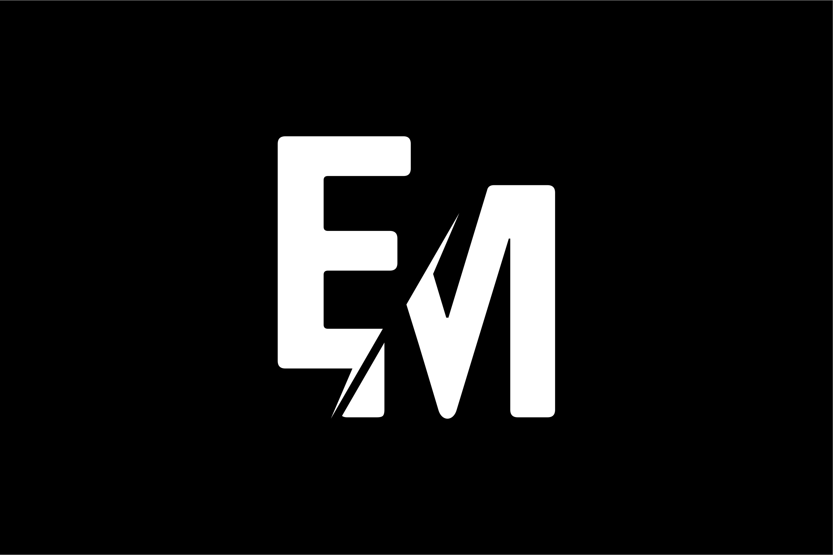 Monogram EM Logo Graphic by Greenlines Studios · Creative Fabrica