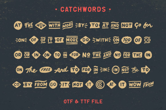 Mordens Font PNG with transparent background - Preview 3
