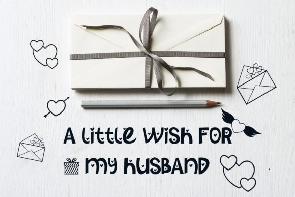 Morning Lovening Font PNG with transparent background - Preview 3