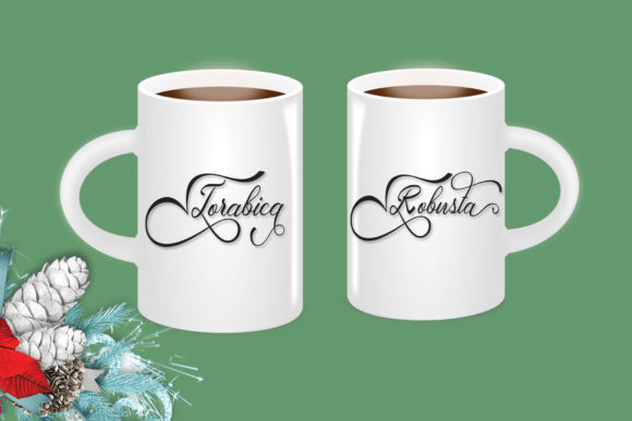 Mountain Script Font PNG with transparent background - Preview 3