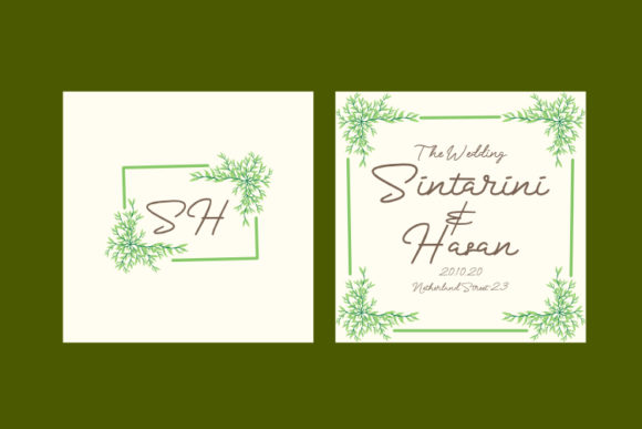 Mranggens Font PNG with transparent background - Preview 3