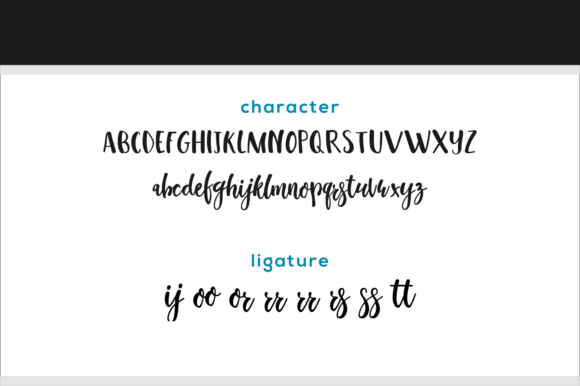 Oppy Sahra Font PNG with transparent background - Preview 5