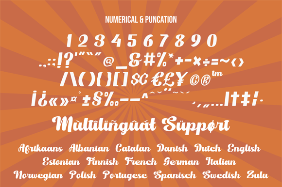 Orectic Script Font PNG with transparent background - Preview 4